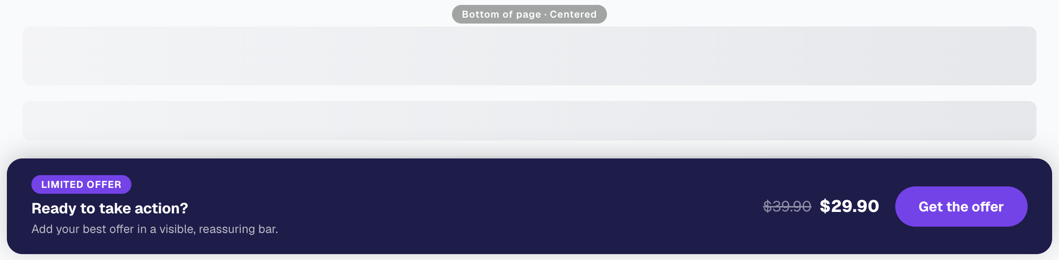 Preview — Sticky CTA