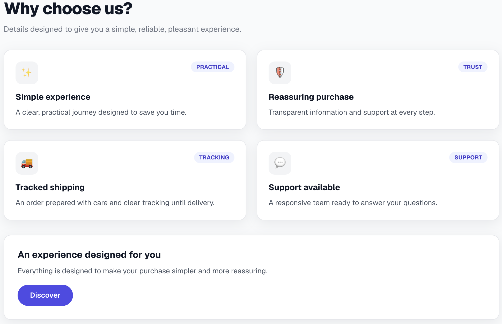 Preview — Why choose us